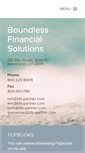 Mobile Screenshot of boundlessfinancialsolutions.com